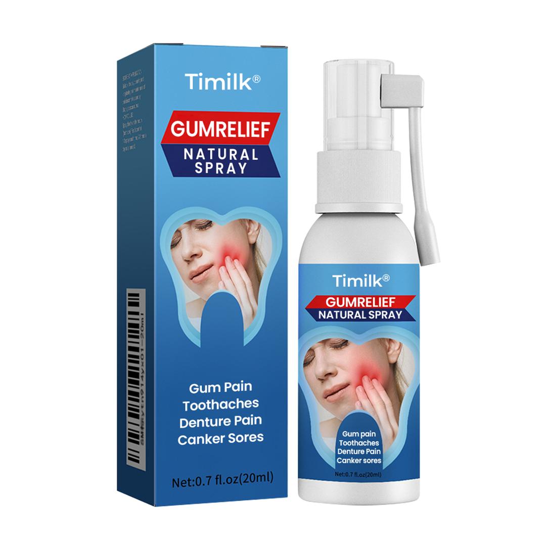 Last Day Of Discount 🔥 Timilk® GumRelief Natural Spray